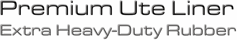 Premium Ute Liner Roll Rubber